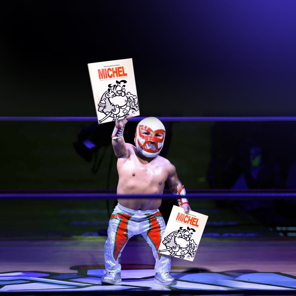 Jaime “Pulgarcito” Pellagato, le célèbre catcheur méxicain présente sa bande dessinée préférée : la Tétraplégie Philosophique de Michel Larticho-Lepoux