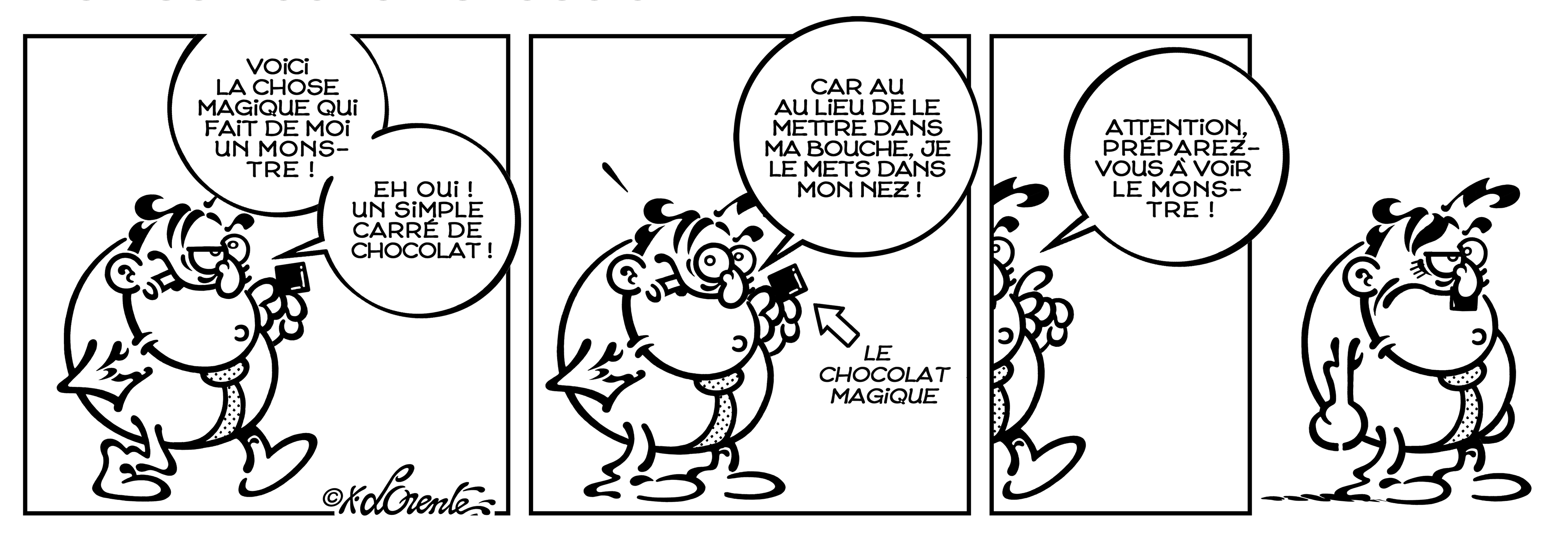 Xavier Lorente-Darracq raconte le chocolat en bande dessinée