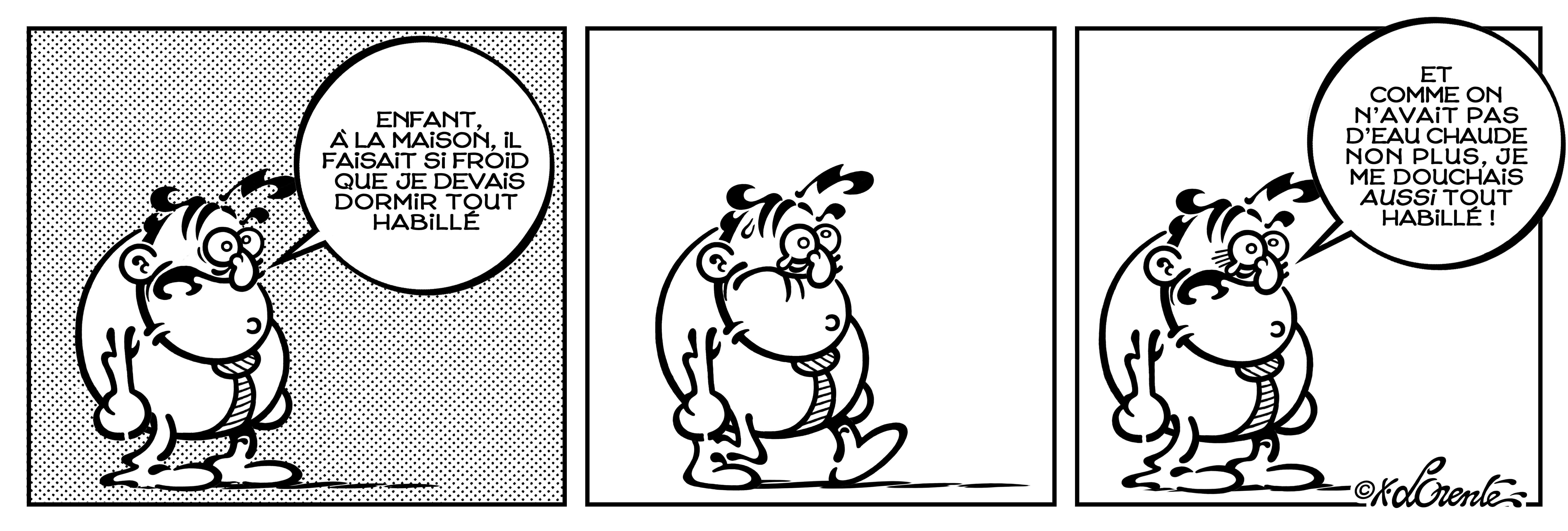 Michel Larticho-Lepoux a eu une enfance très difficile. Par Xavier Lorente-Darracq.