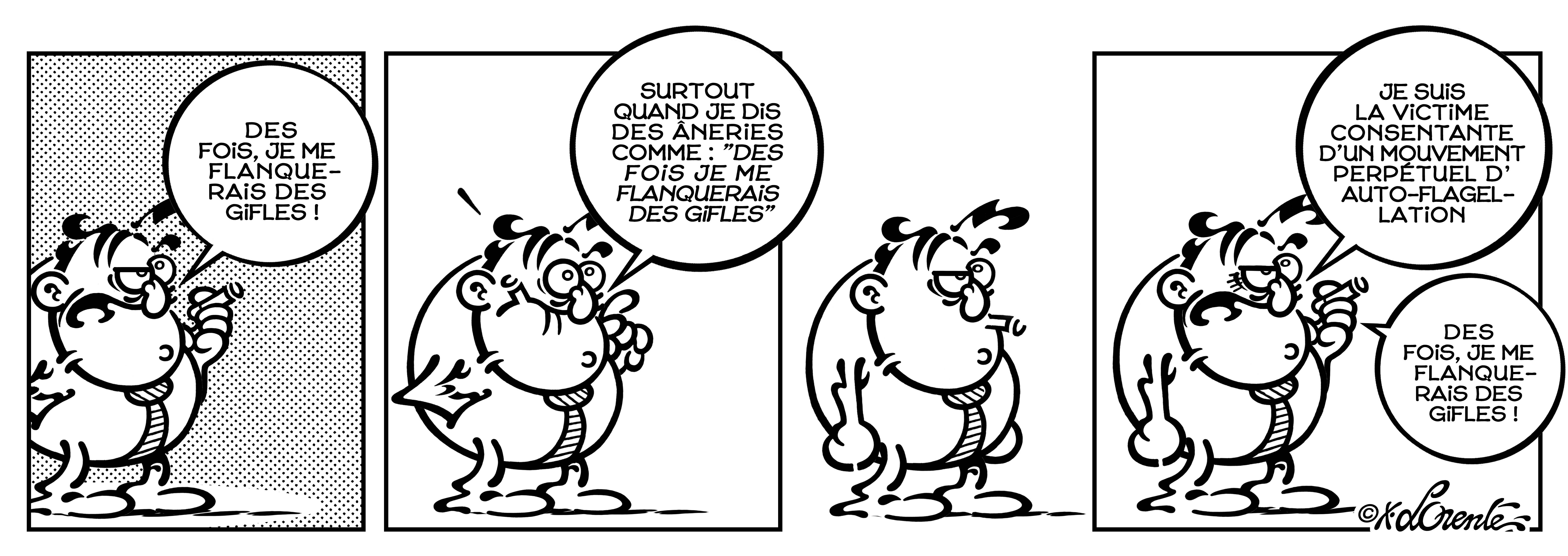 Michel Larticho Lepoux est une bande dessinée non-violente