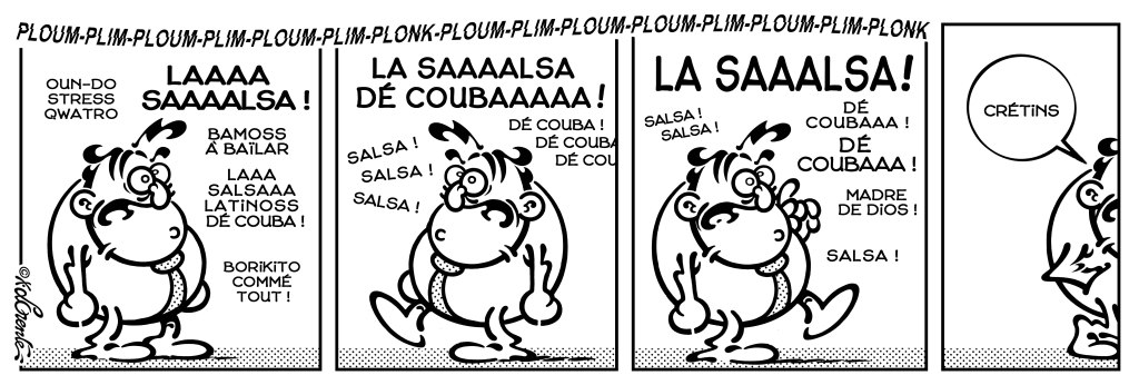 Michel Larticho-Lepoux danse la salsa de cuba ; par Xavier Lorente-Darracq