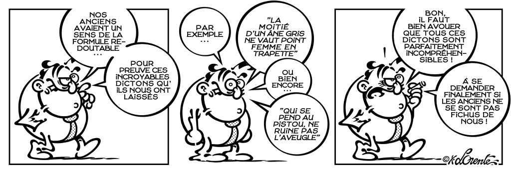 Michel Larticho-Lepoux et les dictons des anciens - par Xavier Lorente-Darracq